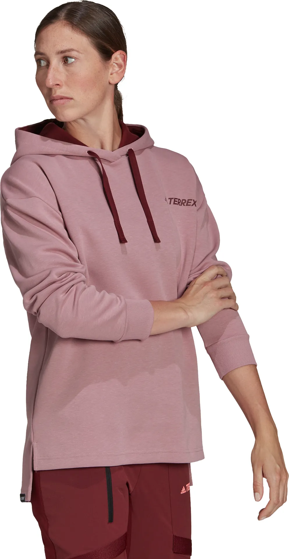 Adidas Women's Terrex Logo Hoody (spring 2022) Magic Mauve | Buy Adidas Women's Terrex Logo Hoody (spring 2022) Magic 