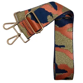 Adjustable Bag Strap in Metallic Camo