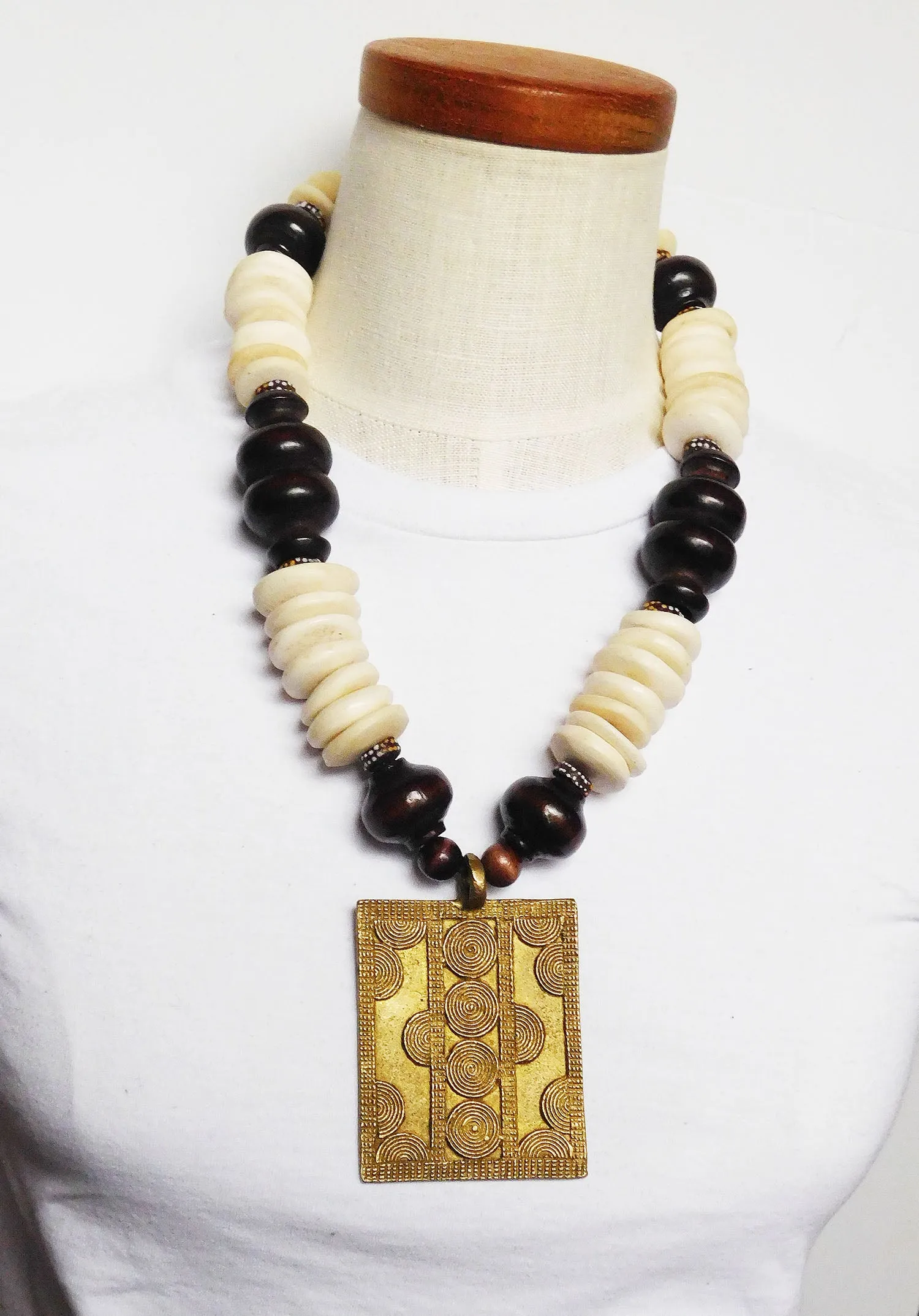 African Necklaces Large Big Beads Kenya Ethnic Jewelry