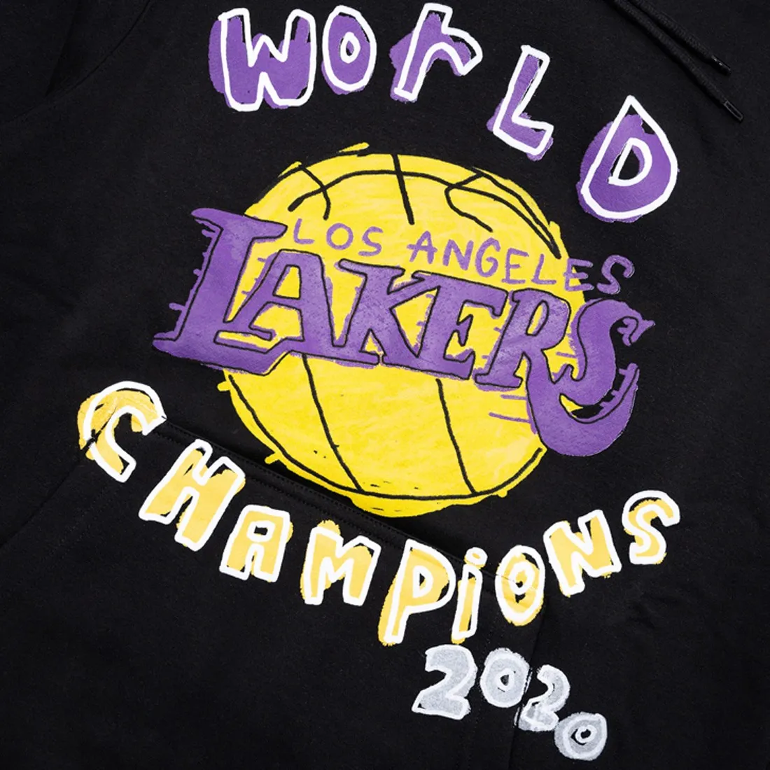 After School Special x NBA Men Lakers World Champ 2020 Hoody (black)