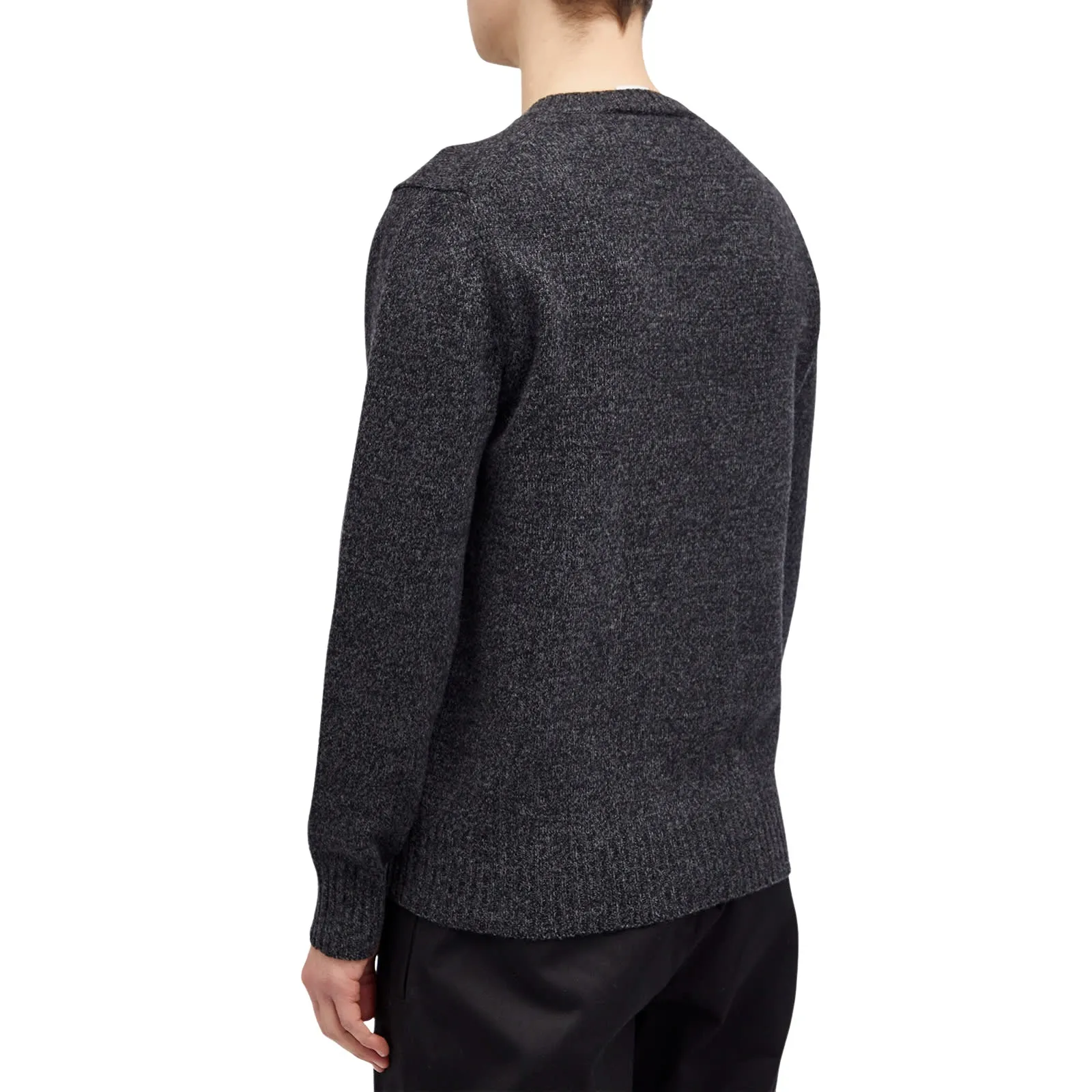 alexander mcqueen  |Crew Neck Unisex Wool Cashmere Blended Fabrics Street Style