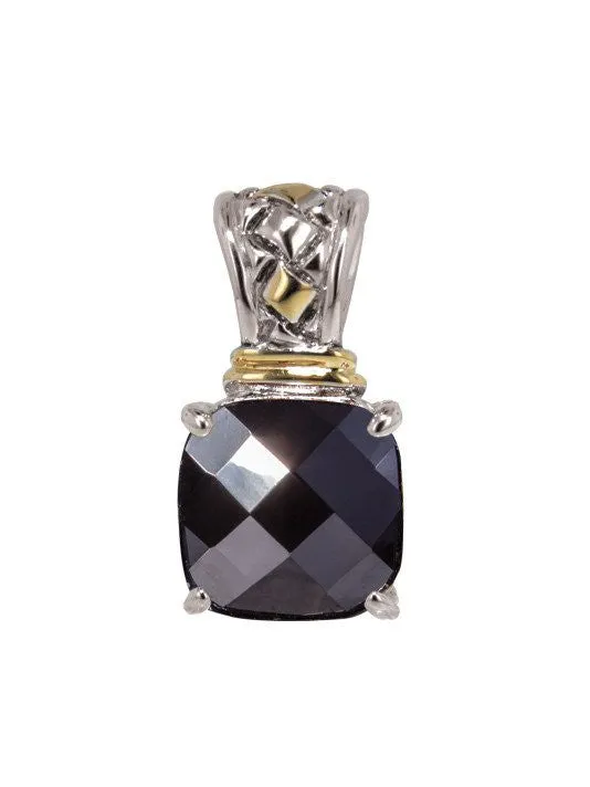 Anvil Square Cut Enhancer Charm by John Medeiros Jewelry - Available in Multiple Colors