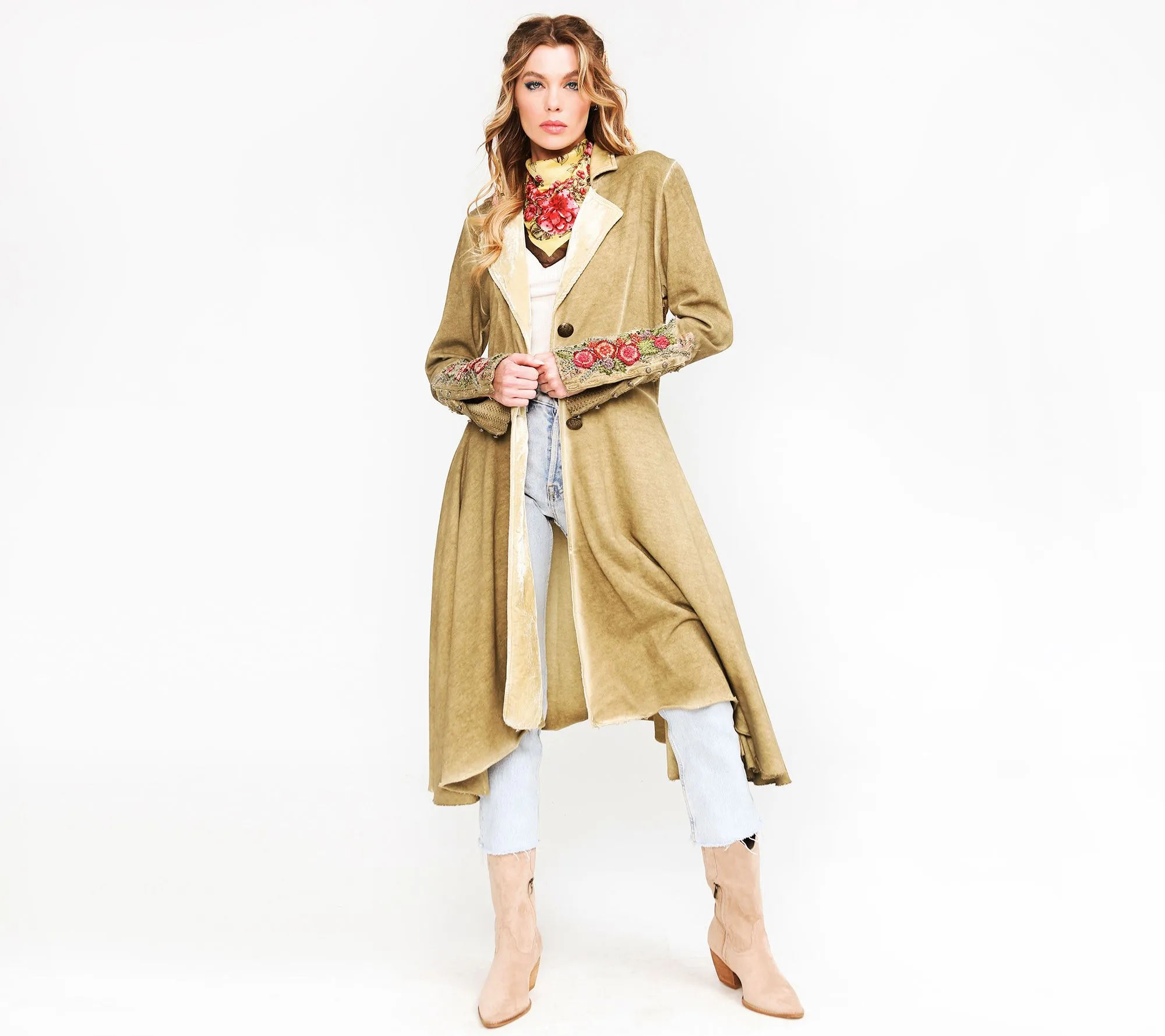 Aratta Bronze The Heart of Autumn Coat