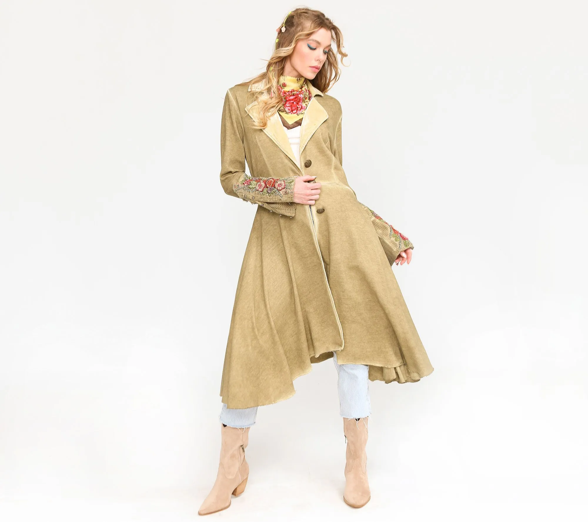 Aratta Bronze The Heart of Autumn Coat