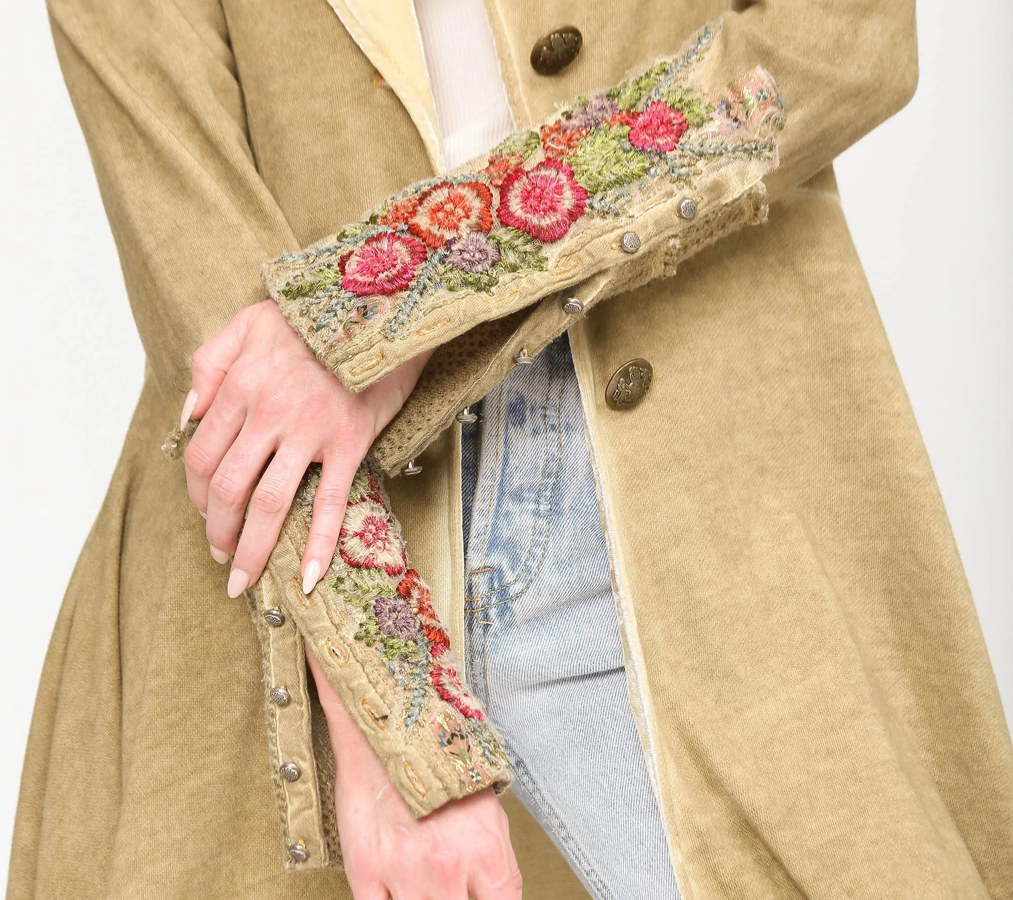 Aratta Bronze The Heart of Autumn Coat