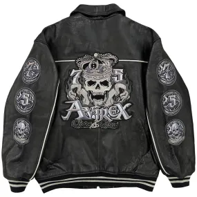 Avirex Leather Varsity Jacket