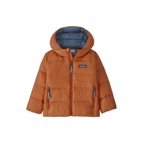 Baby Patagonia Hi-Loft Down Sweater Hoody Jacket (Redtail Rust)