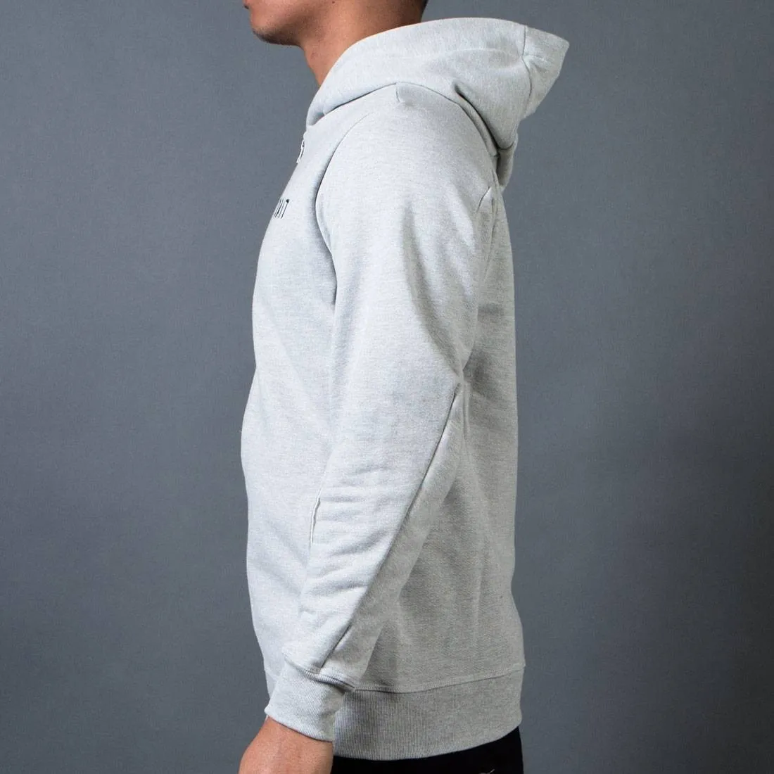 BAIT Men French Terry Hoody - Made In LA (gray / heather)