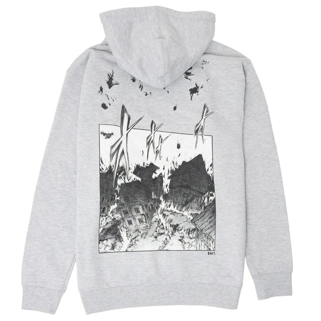 BAIT x Attack On Titan Men Titan Transformation Hoody (gray)