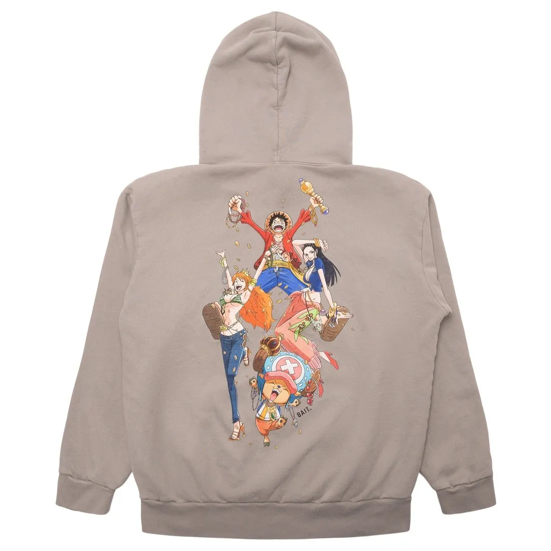 BAIT x One Piece x Upcycle LA Men Gold We Rich Hoody (gray)