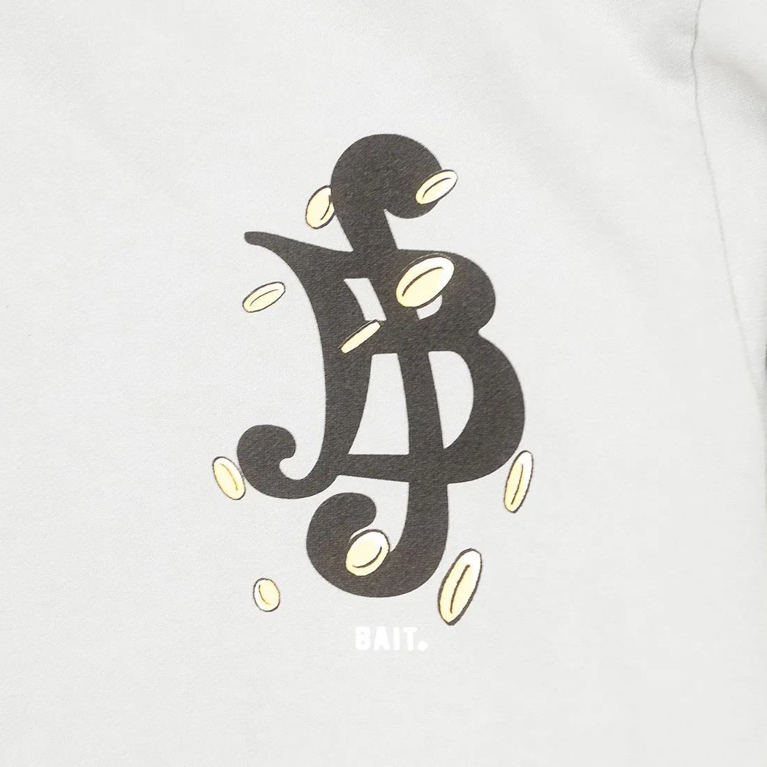 BAIT x One Piece x Upcycle LA Men Gold We Rich Hoody (gray)