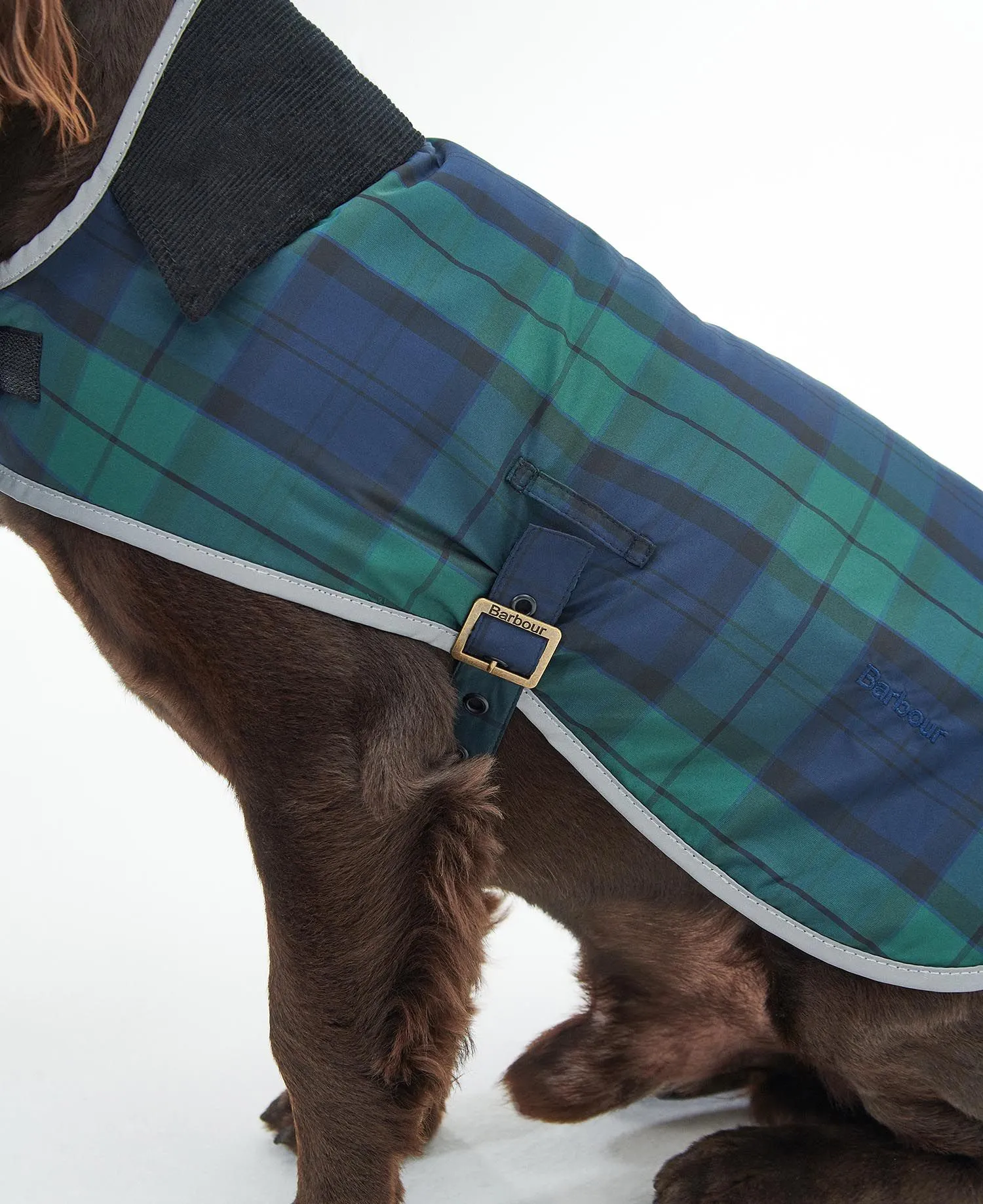 Barbour Wetherham Tartan Dog Coat Blackwatch Tartan