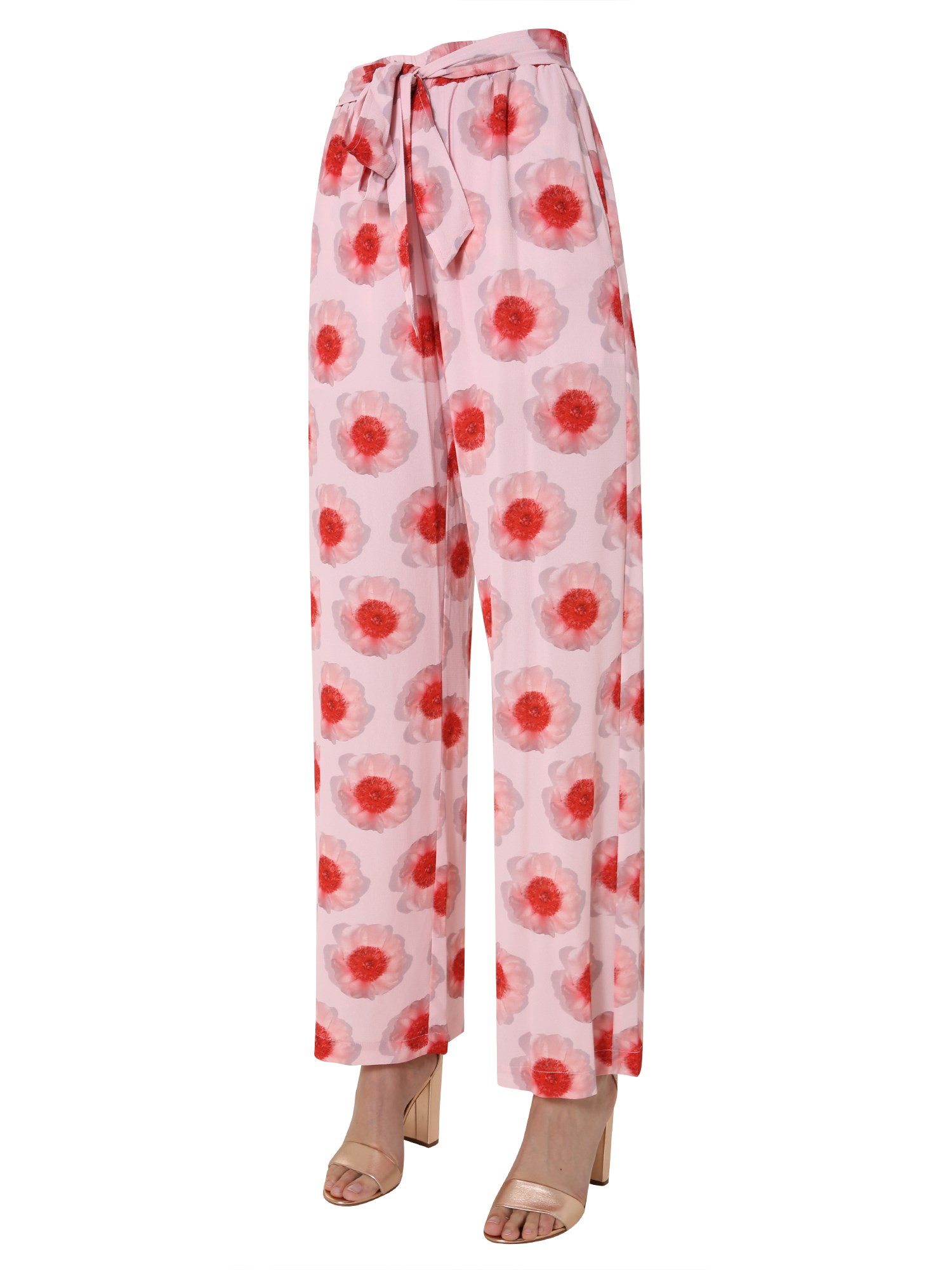 BAUM UND PFERDGARTEN    NOVYANNA WIDE PANTS WITH FLORAL PRINT