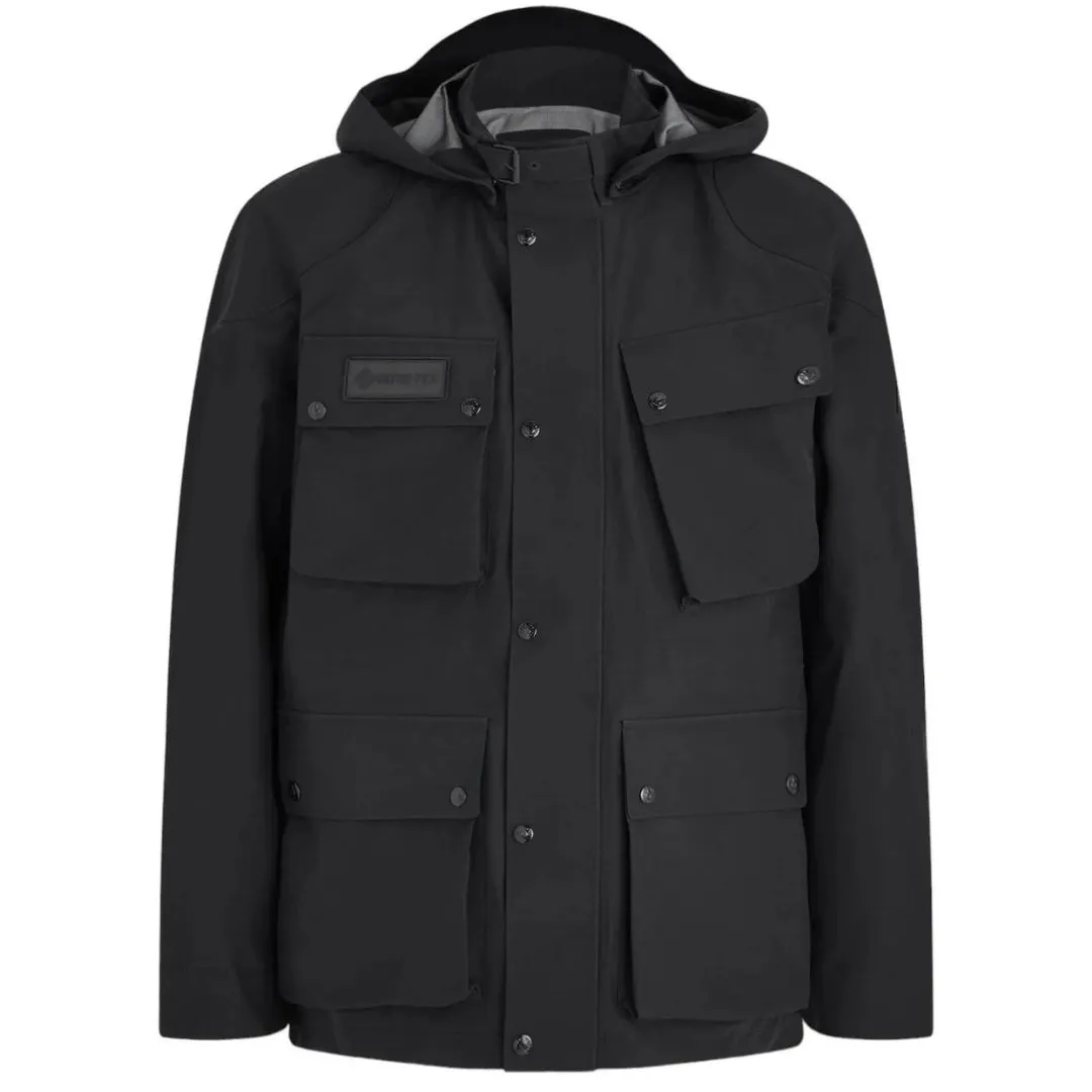 Belstaff Techmaster Black Waterproof Jacket