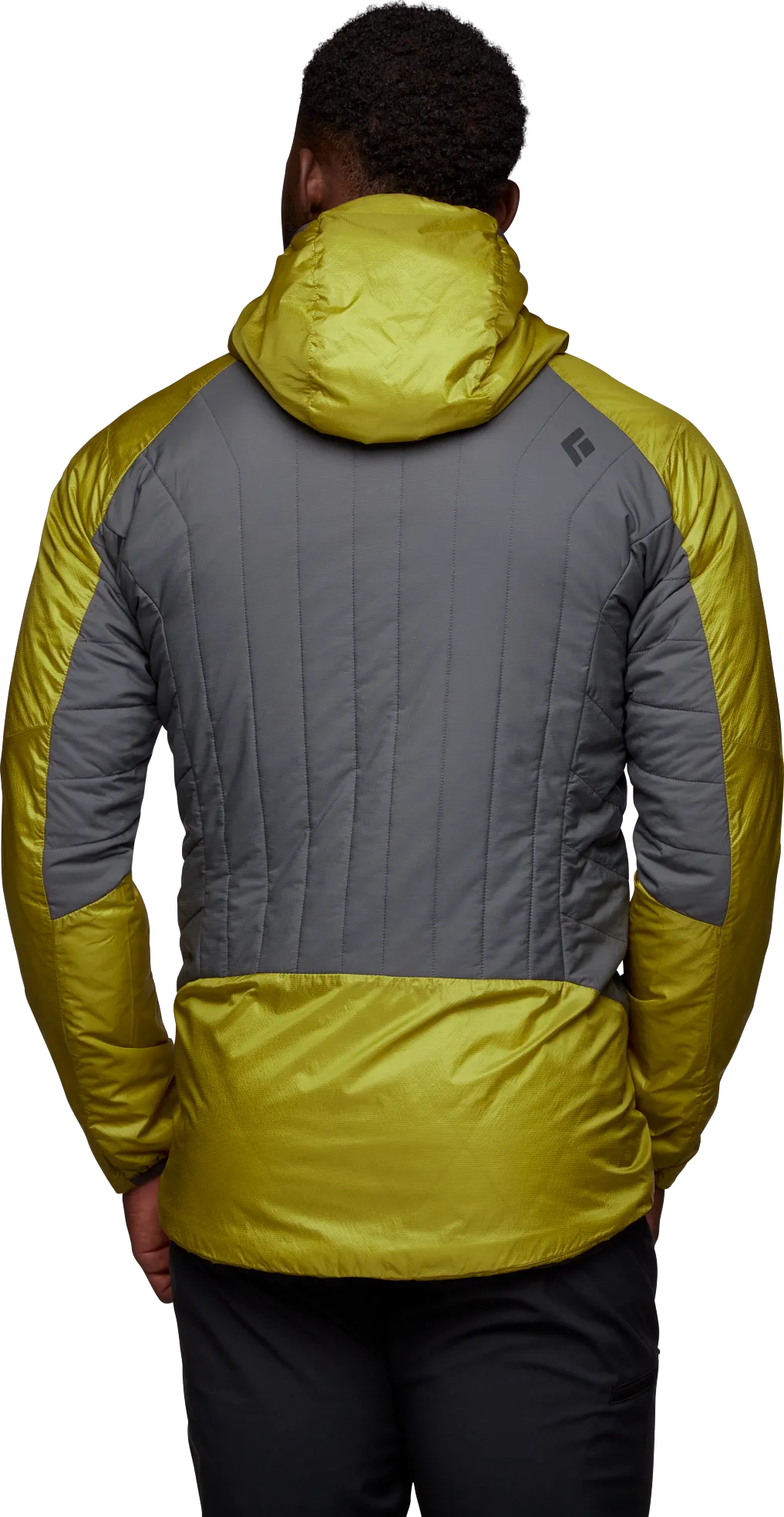 Black Diamond Men's Vision Hybrid Hoody Sulphur | Buy Black Diamond Men's Vision Hybrid Hoody Sulphur here | Outnorth