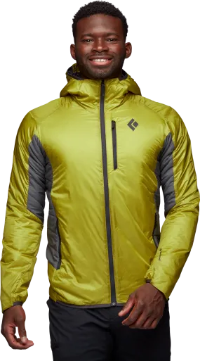 Black Diamond Men's Vision Hybrid Hoody Sulphur | Buy Black Diamond Men's Vision Hybrid Hoody Sulphur here | Outnorth