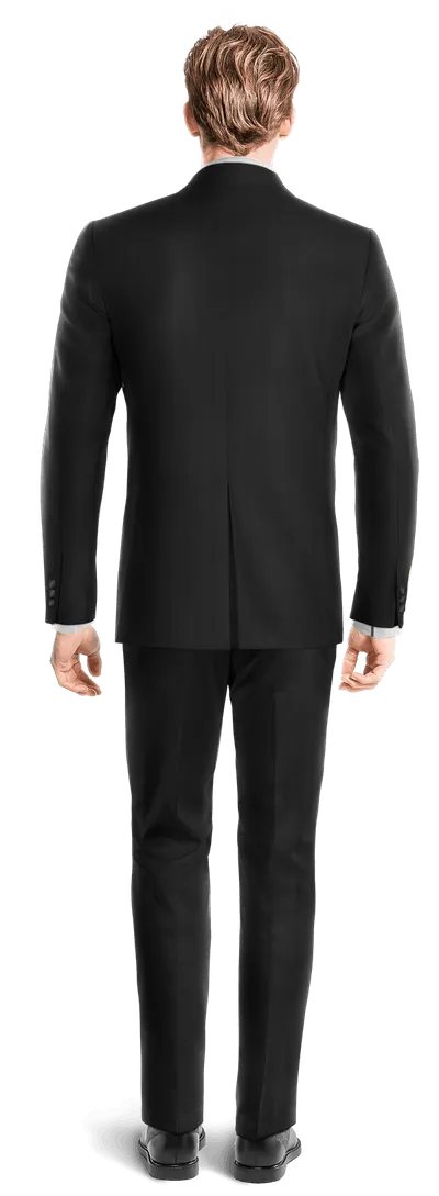 Black essential Tuxedo with pocket square &