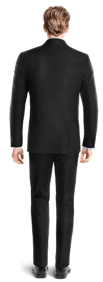 Black essential Tuxedo with wide lapel