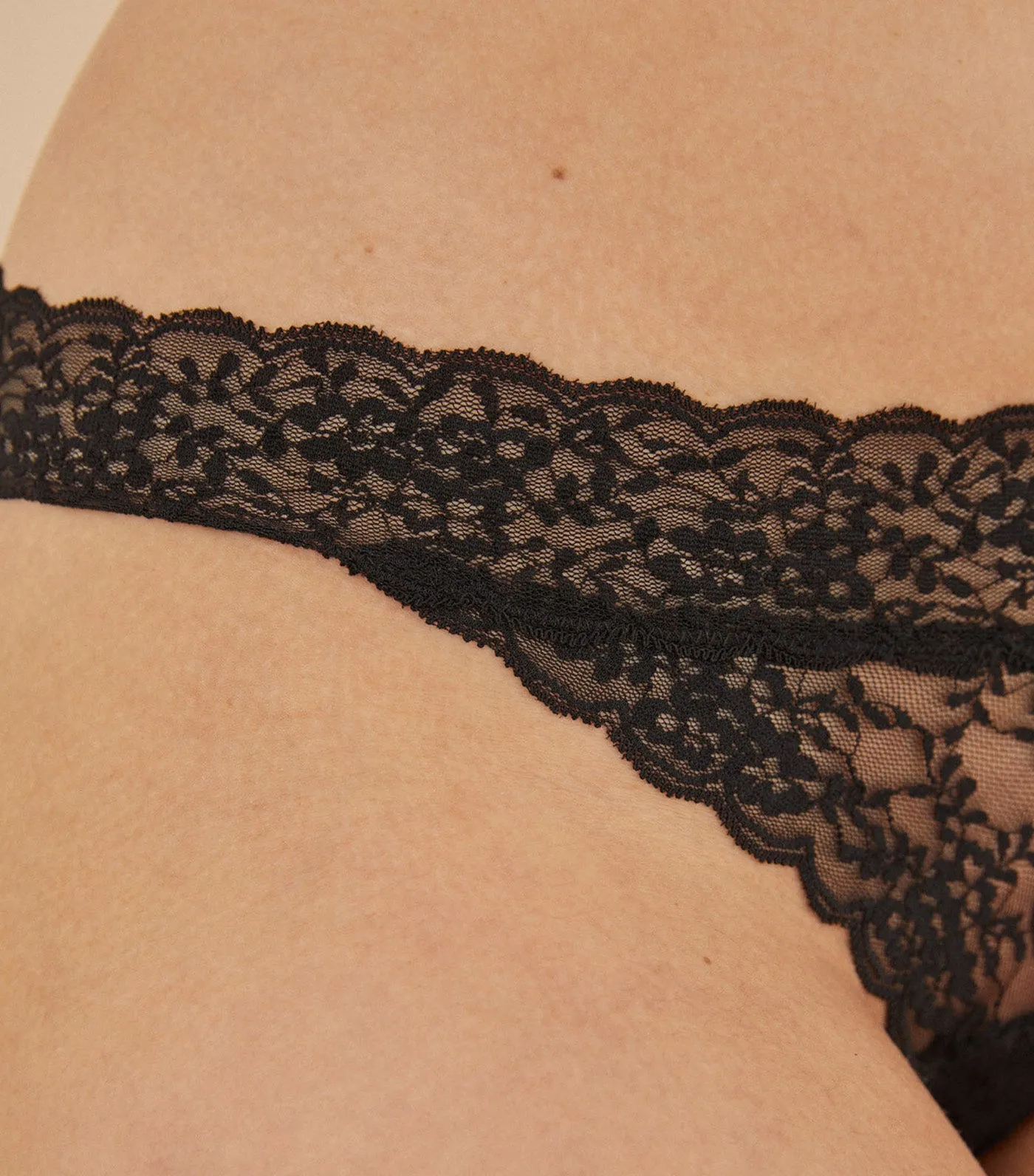 Black Lace Panty