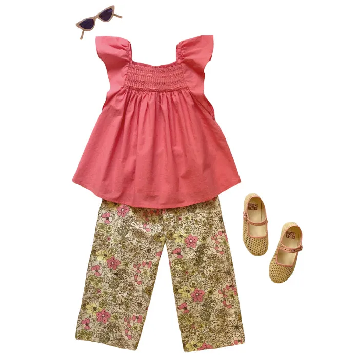 Bonton Child Eole Blouse Rose Pink