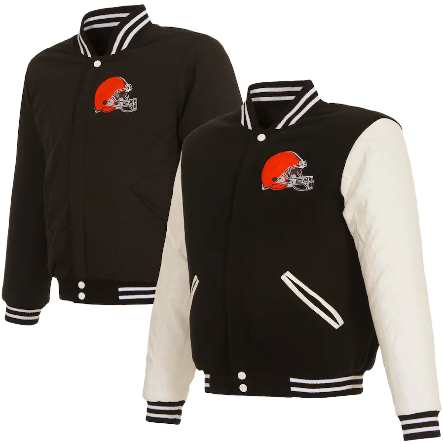 Bruce Cleveland Browns Varsity Jacket - William Jacket