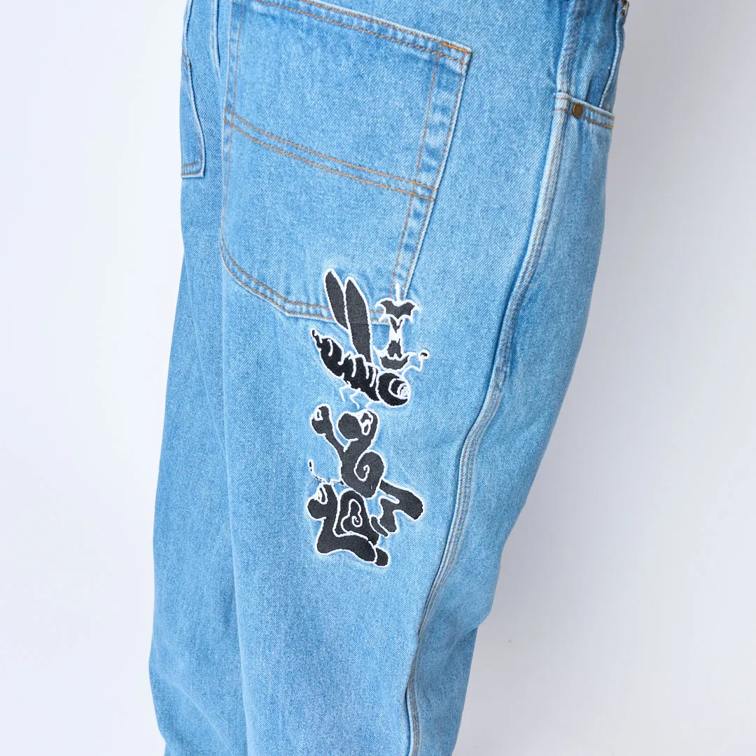 Butter Goods - Critter Denim Jeans (Washed Indigo)