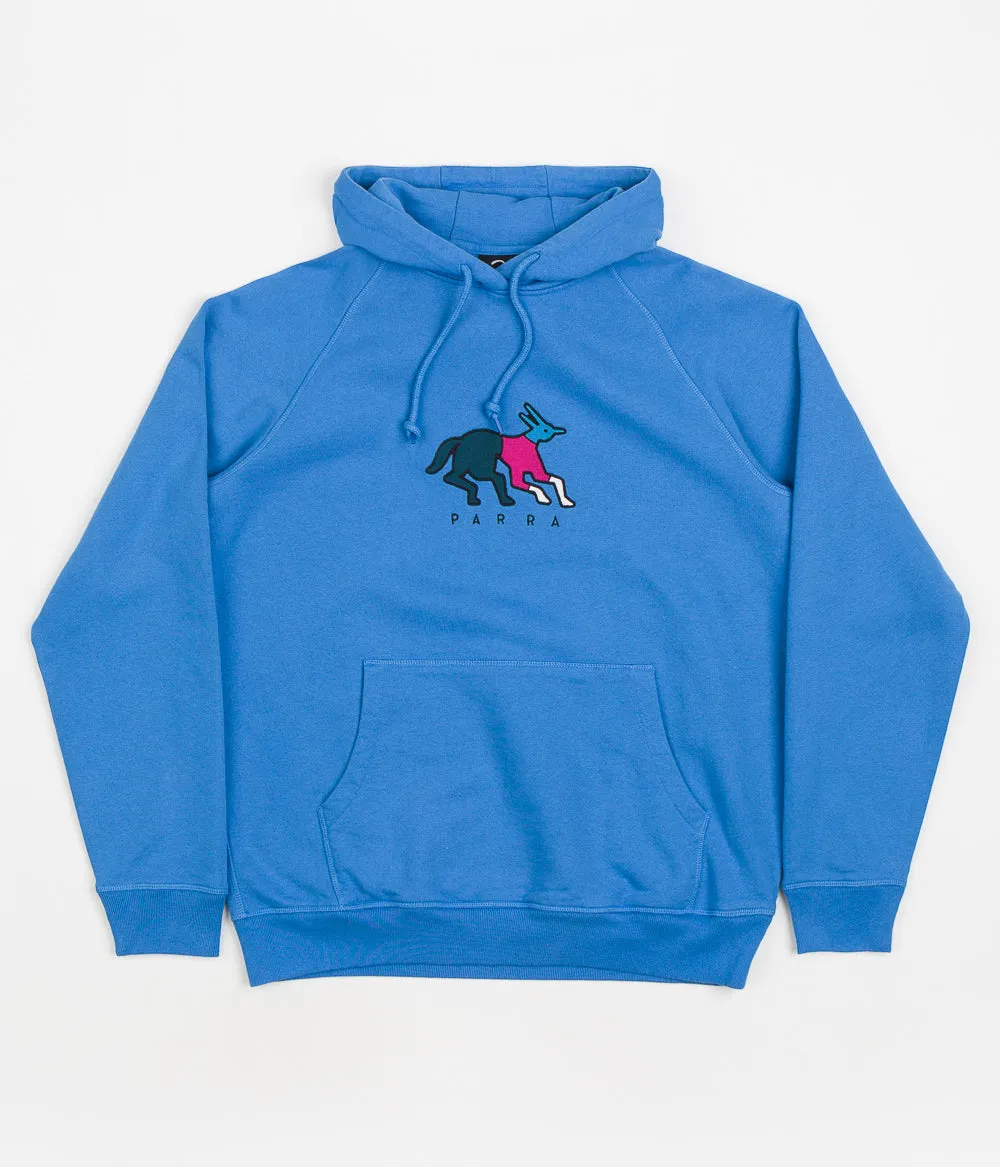 by Parra Anxious Dog Hoodie - Greek Blue