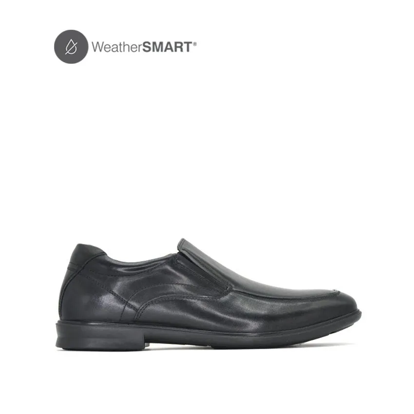 Camden Slip On At Men's Shoes - Black Leather WP