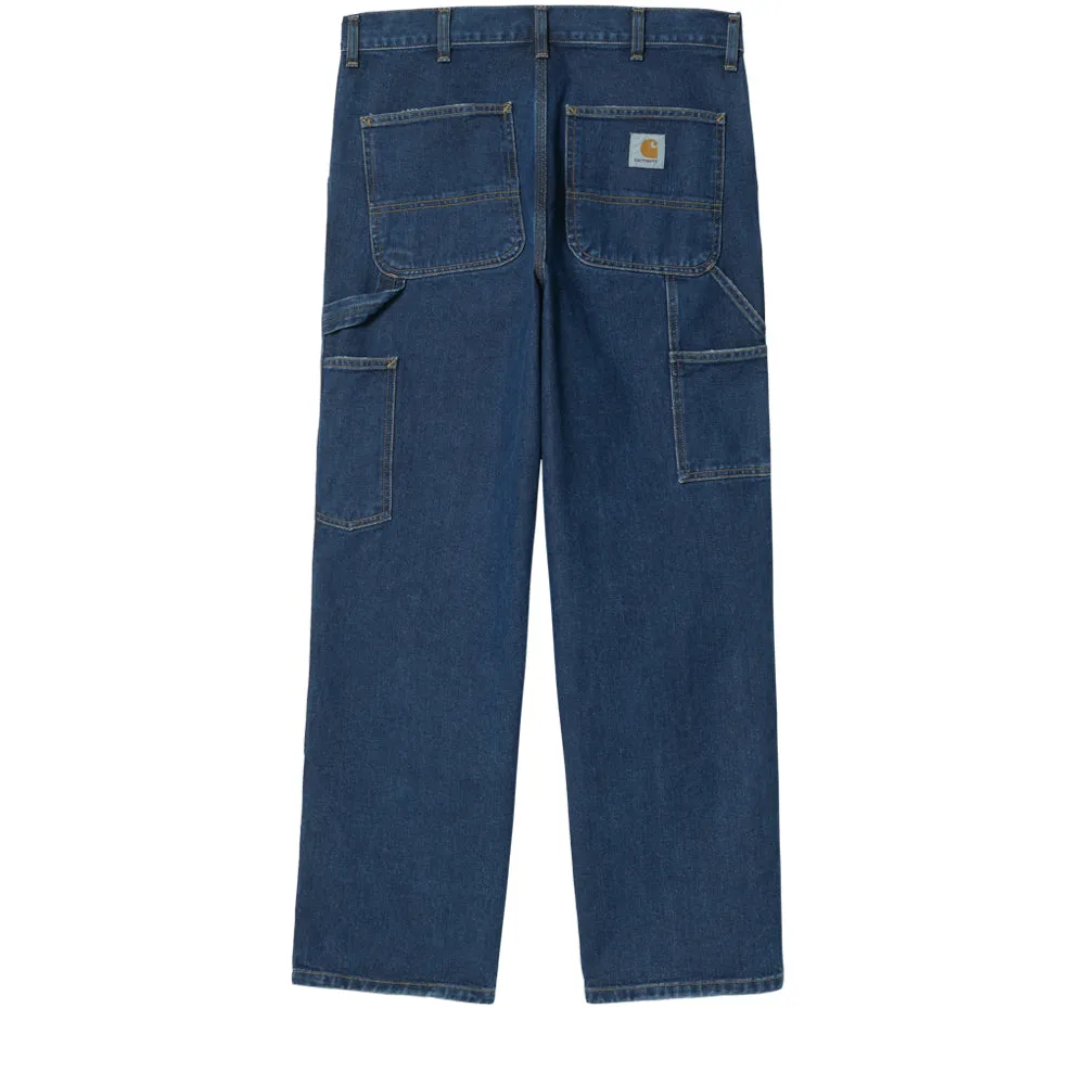 CARHARTT WIP DOUBLE KNEE PANT // BLUE (STONE WASHED) L32