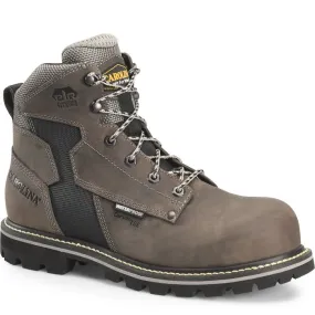 CAROLINA I-BEAM 6 COMPOSITE TOE WATERPROOF WORK BOOT SIZE 10.5EE GRAY