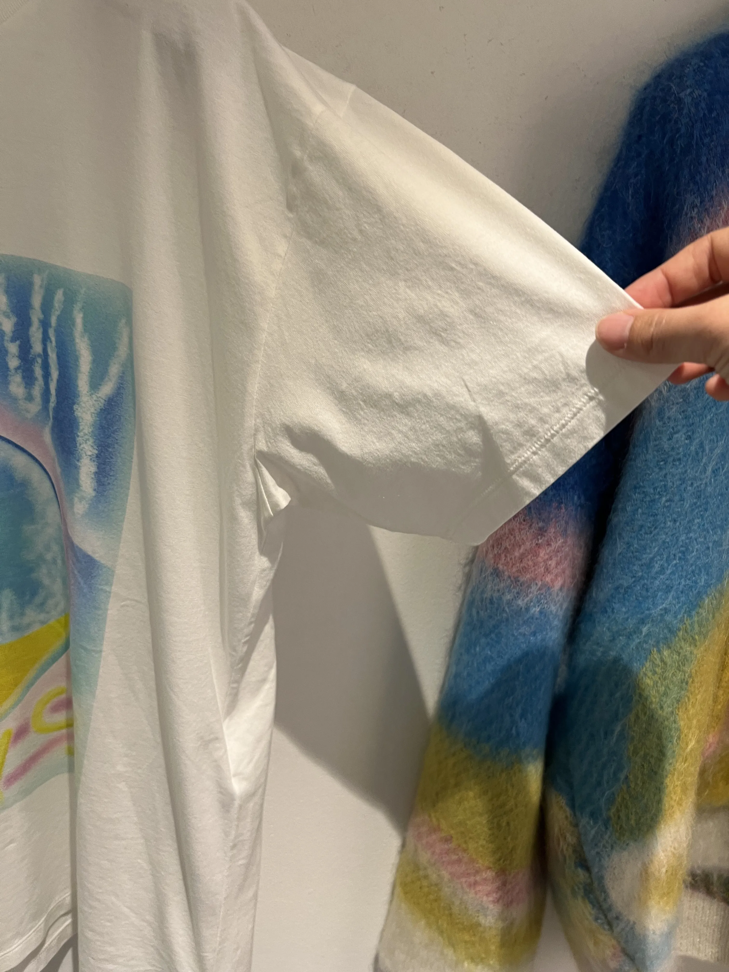 CELINE  |LOOSE T-SHIRT IN COTTON JERSEY WITH ARTIST PRINT