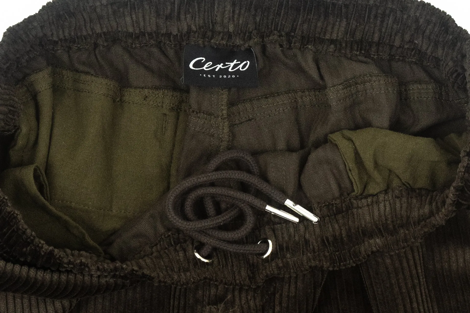 CERTO CORD PANT // GREEN