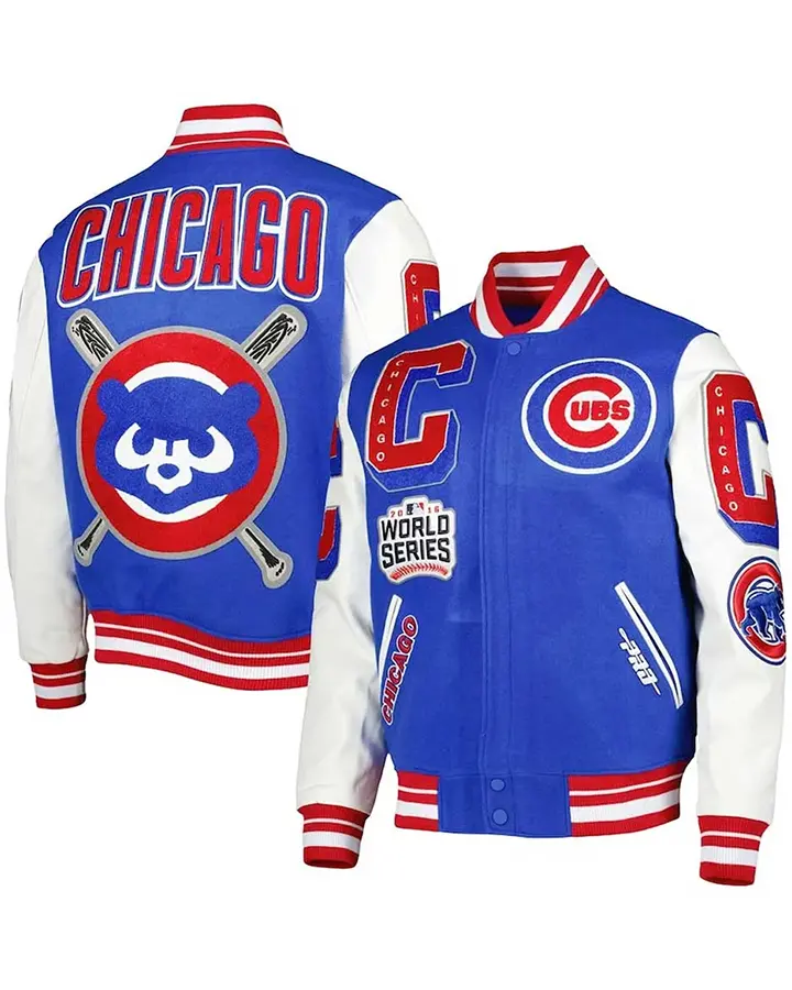 Chicago Cubs Leather Jacket - William Jacket