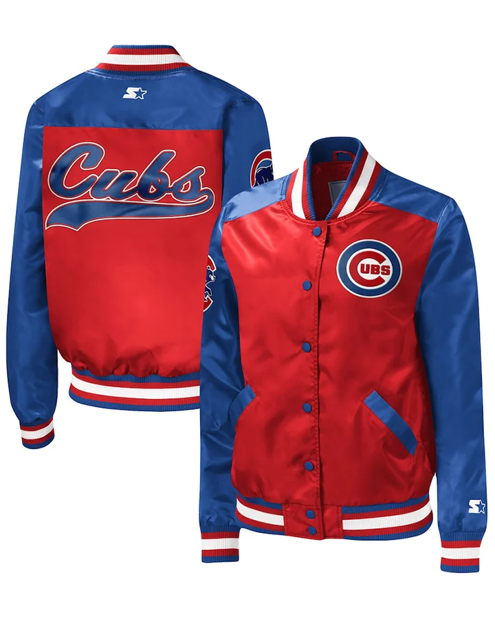 Chicago Cubs Leather Jacket - William Jacket