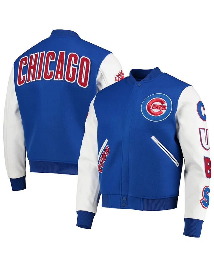 Chicago Cubs Leather Jacket - William Jacket