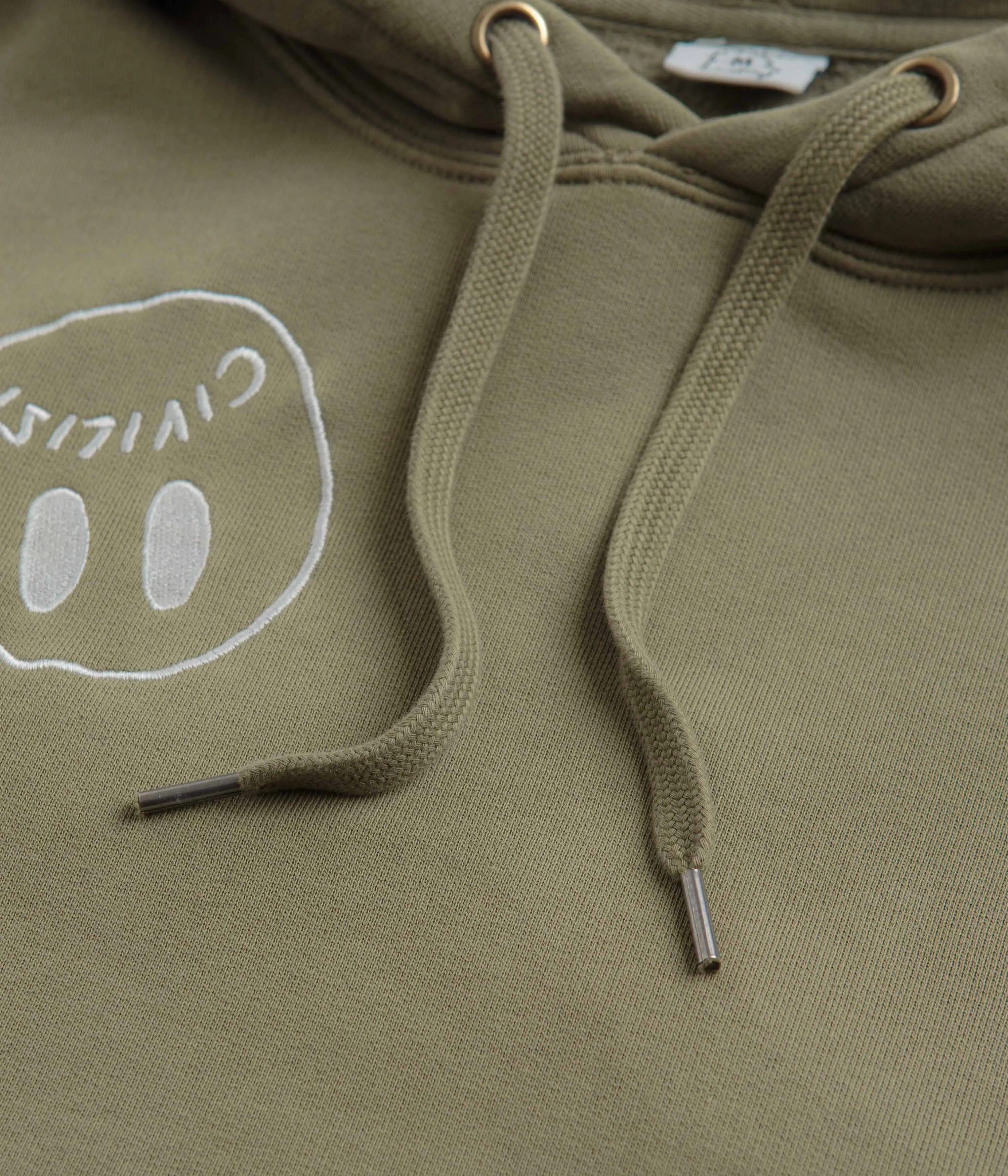 Civilist Allover Smiler Hoodie - Olive