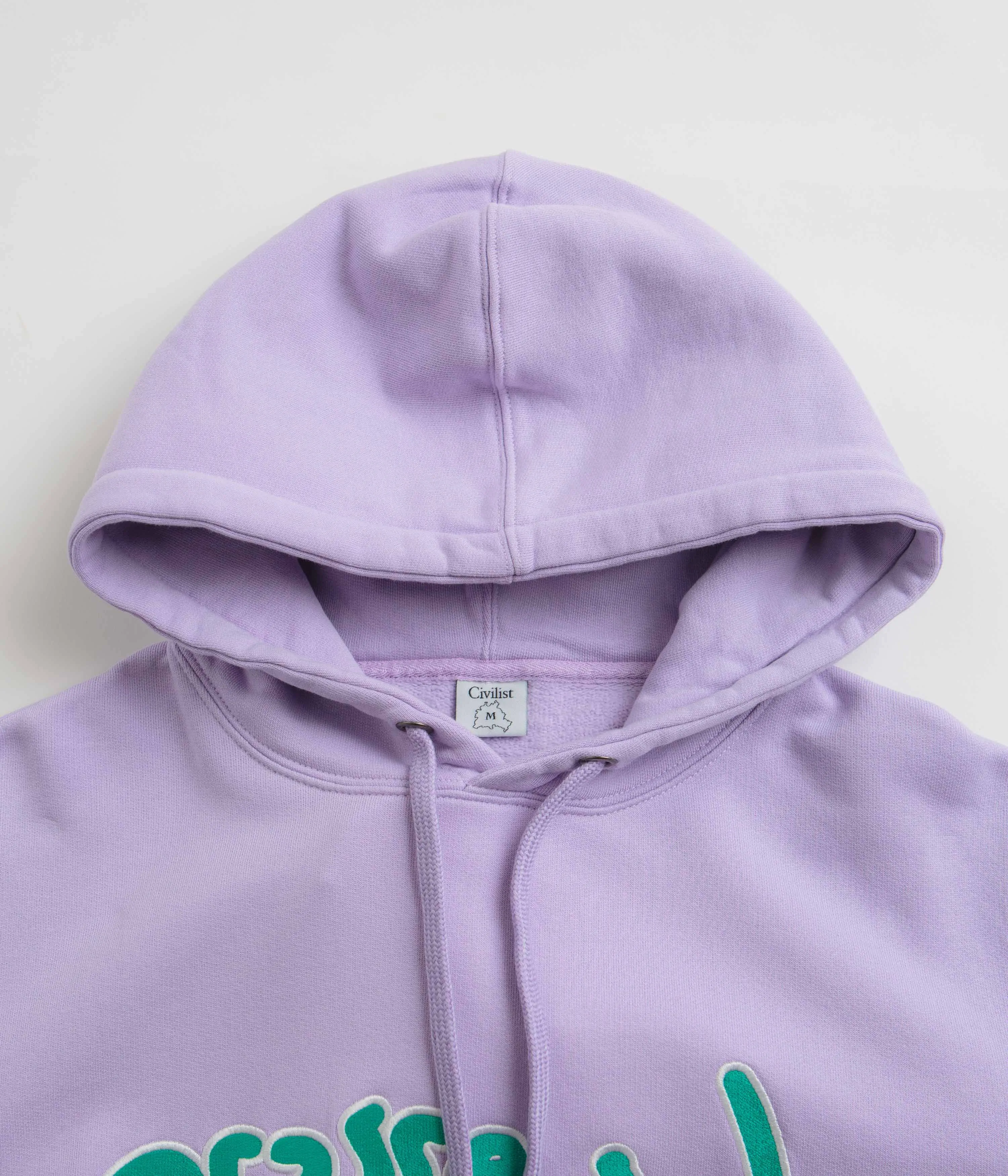 Civilist Curl Hoodie - Lavender