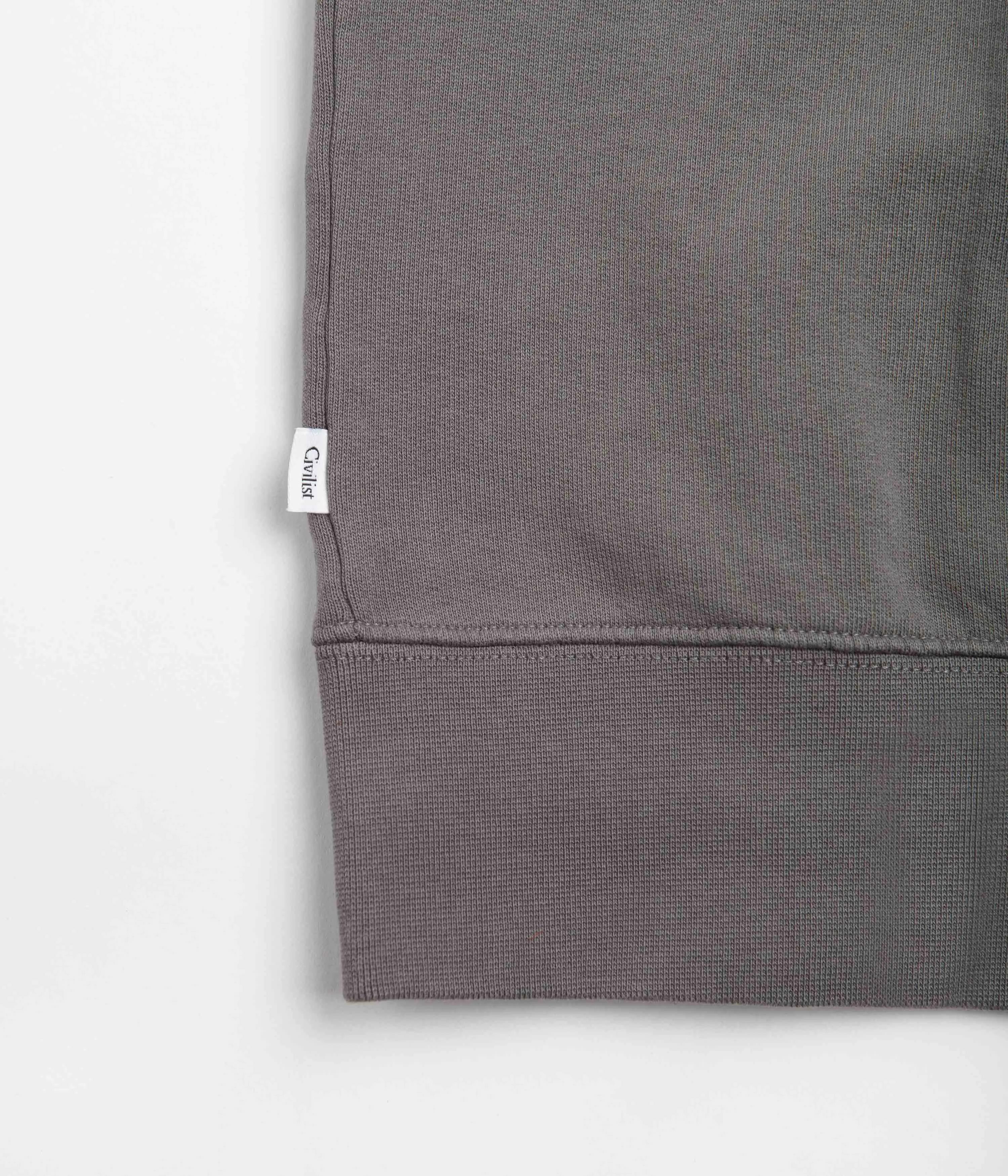 Civilist Degree Zip Hoodie - Charcoal