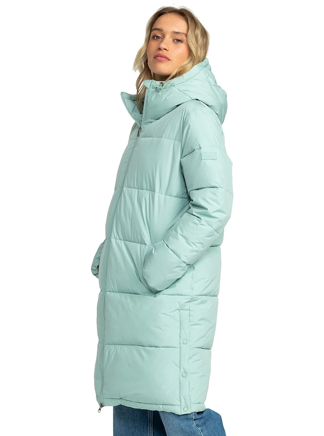 coat Roxy Test Of Time - BHB0/Blue Surf - women´s