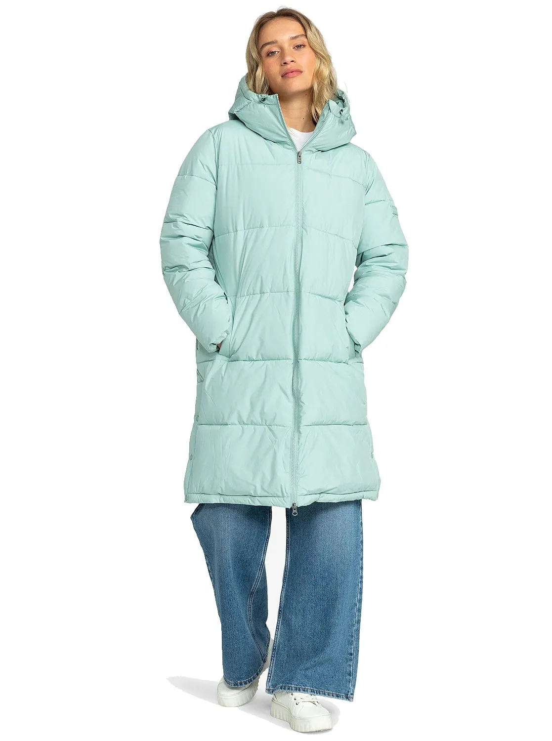 coat Roxy Test Of Time - BHB0/Blue Surf - women´s