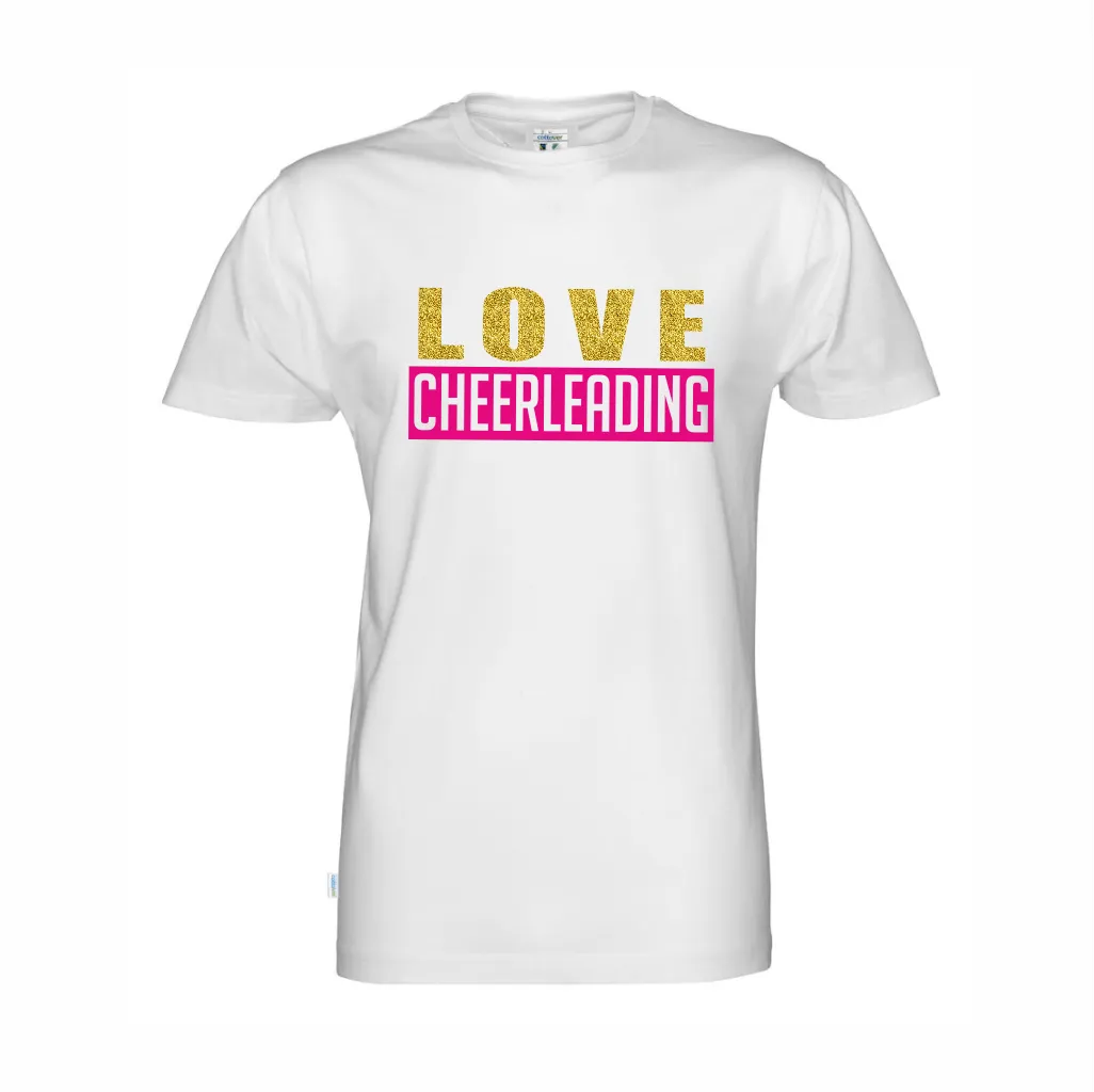 Cottover LOVE CHEERLEADING t-shirt (organic)