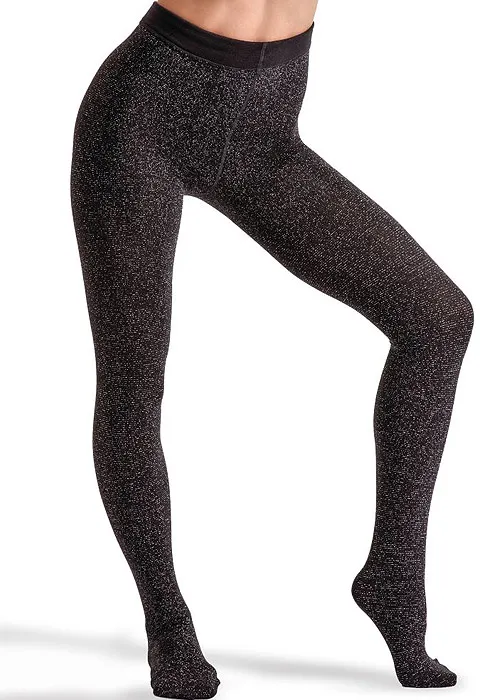 Couture Fashion Fleece Lurex Tights ()