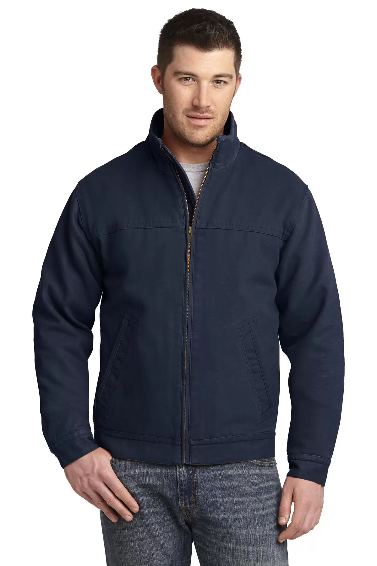 CSJ40 CornerStone® Washed Duck Cloth Flannel-Lined Work Jacket SKU: CSJ40