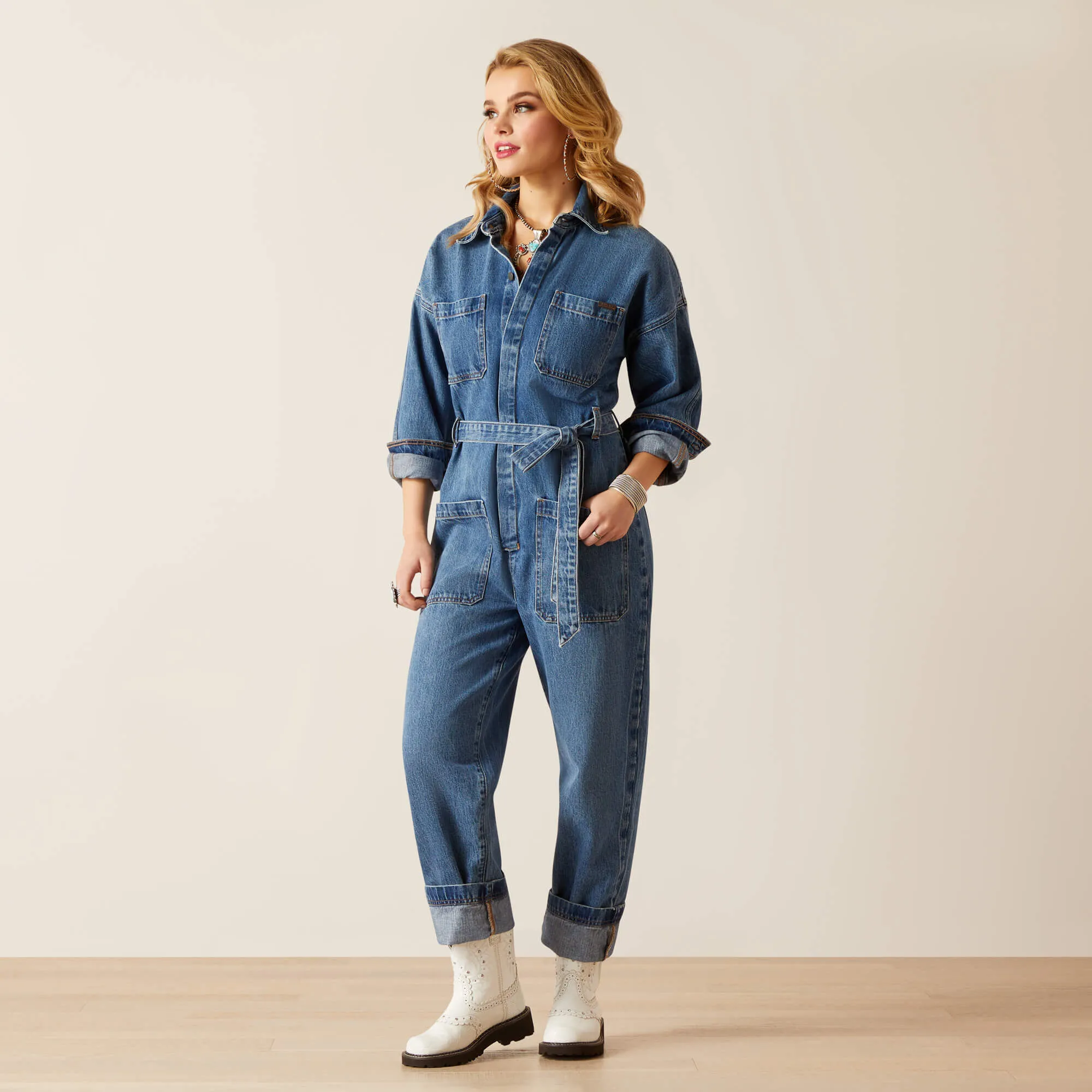 Denim Jumpsuit