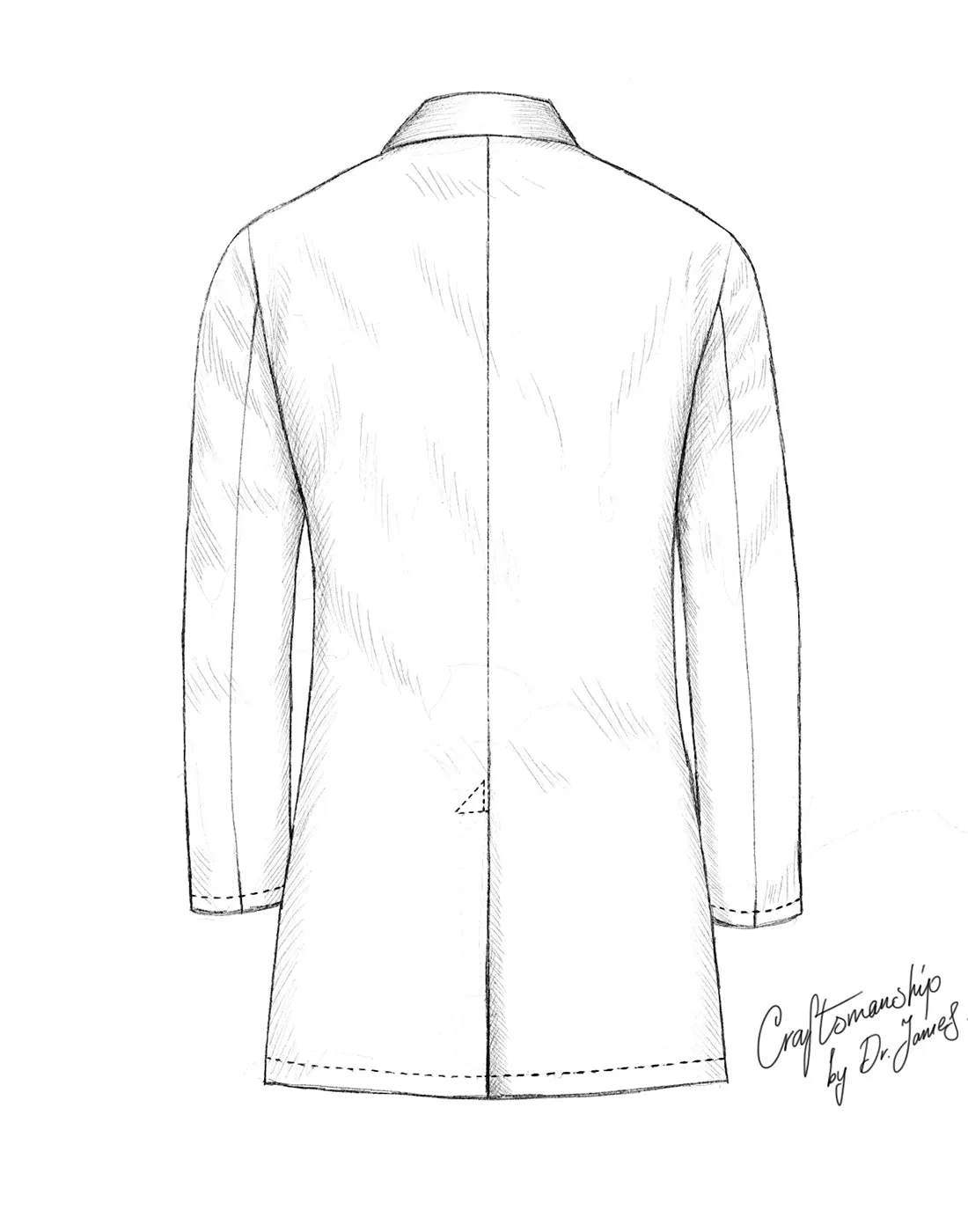 DR13 Tailored Unisex Lab Coat