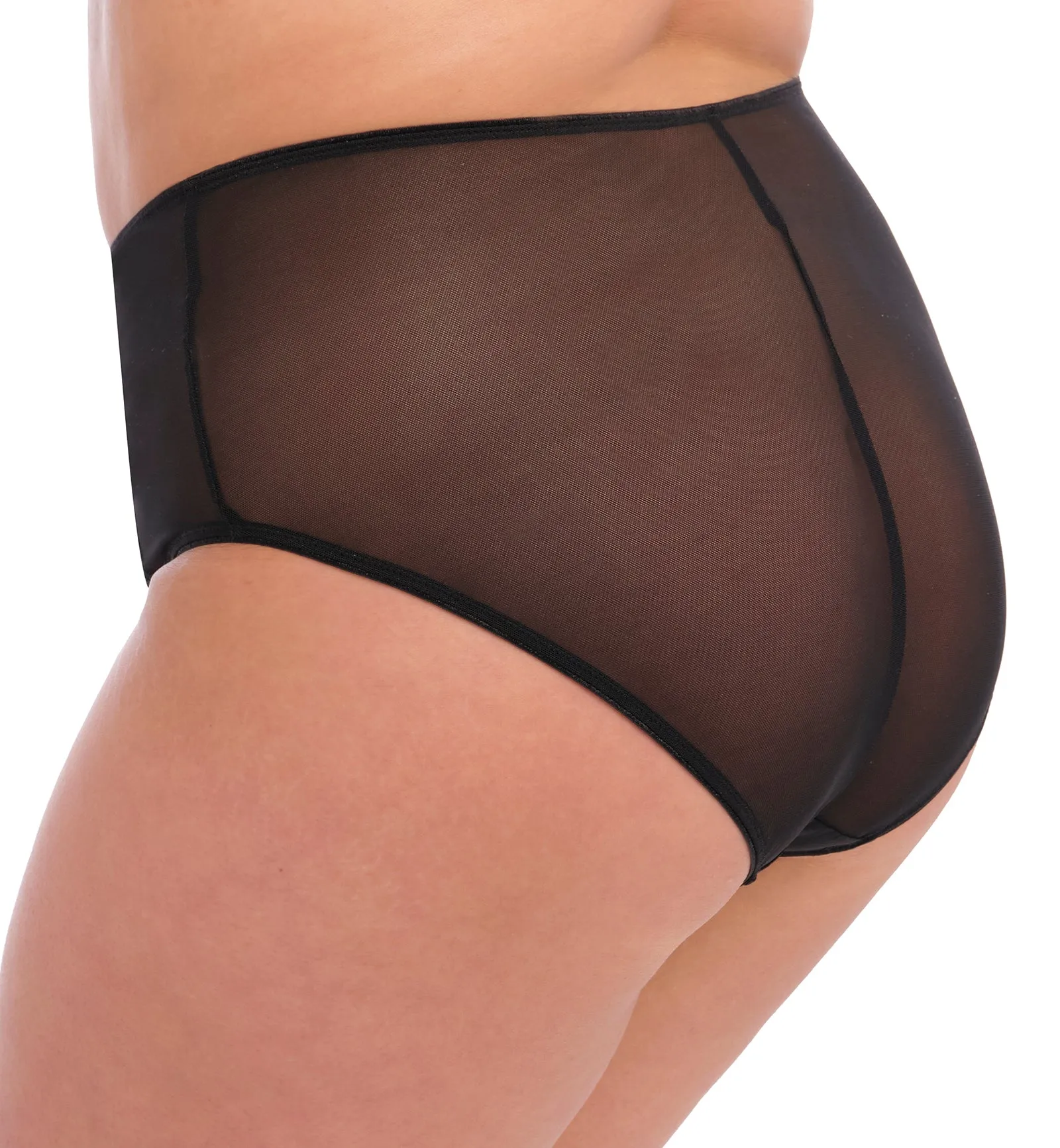 Elomi Matilda Matching Full Panty Brief (8906) - Black Star