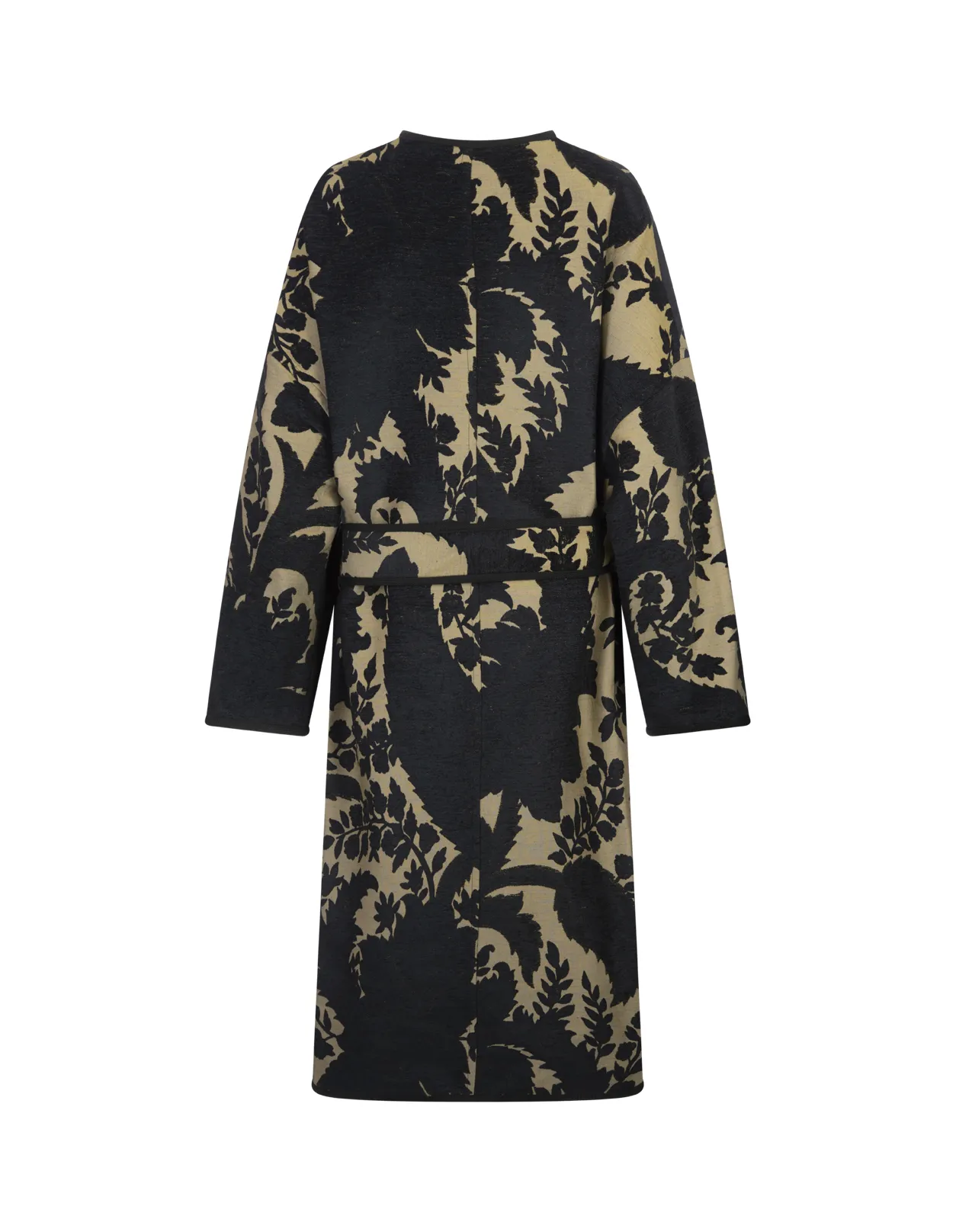 ETRO Multicoloured Jacquard Chenille Reversible Coat