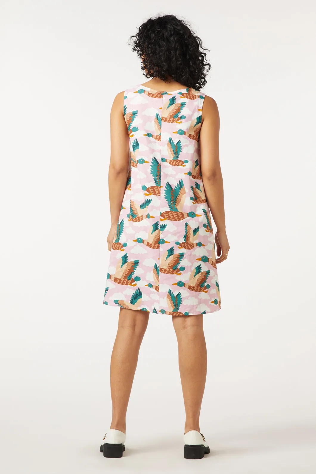 Flying Ducks Shift Dress