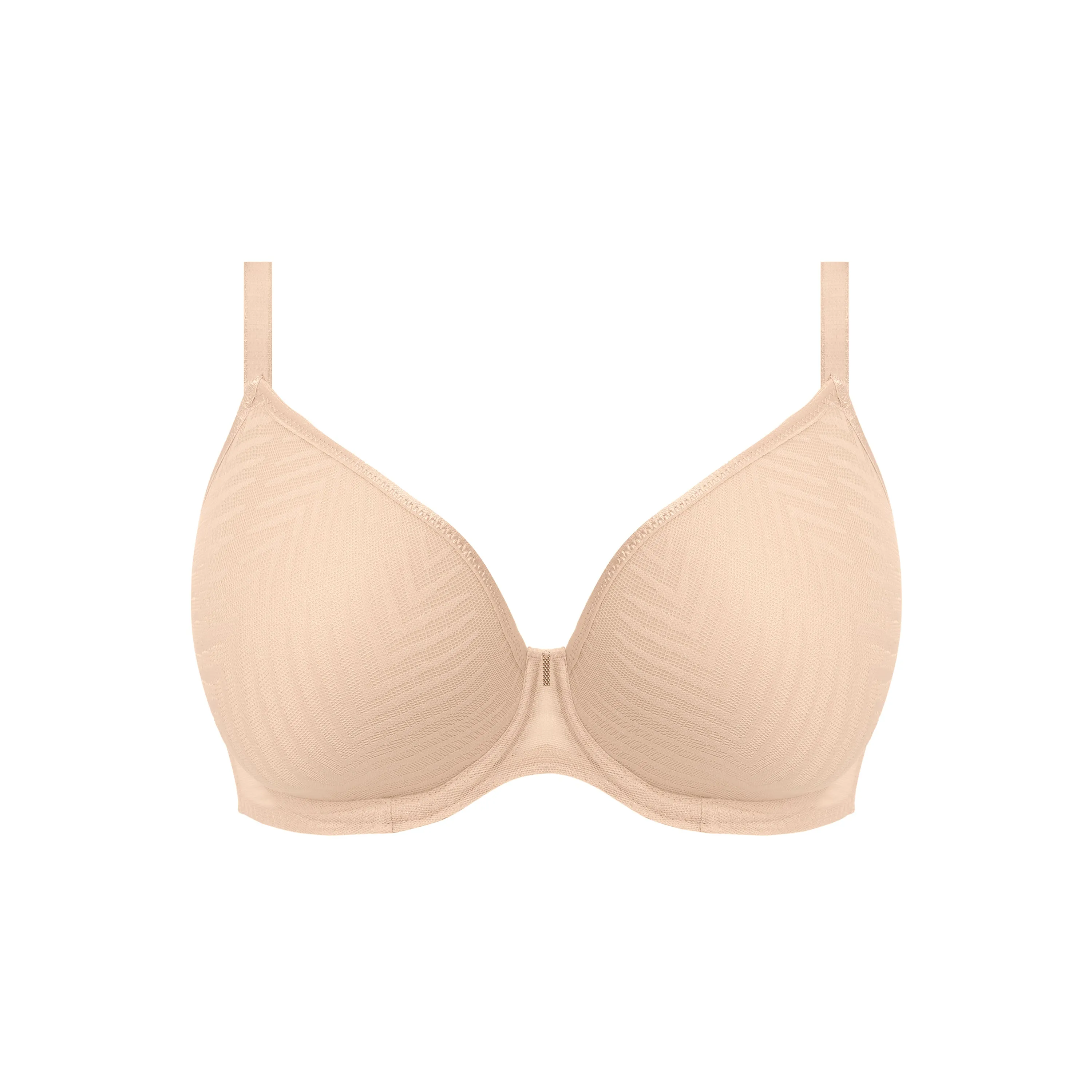 Freya Tailored Molded Plunge Underwire T-Shirt Bra (401131) - Natural Beige