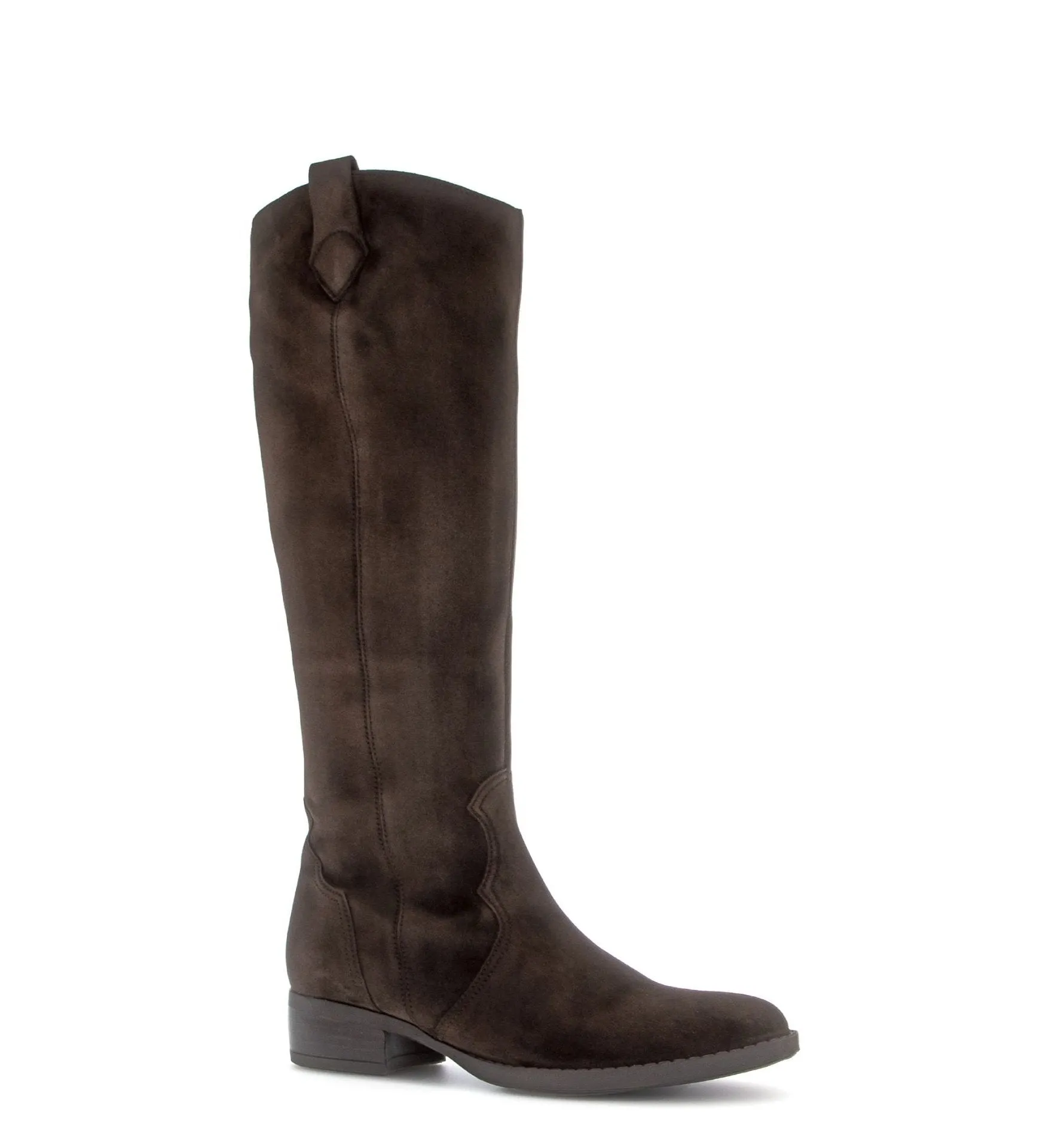 GABOR TALL BOOT - CHOCOLATE BROWN - 5590119